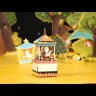 Деревянный 3D конструктор - музыкальная шкатулка Robotime &quot;Merry-go-round&quot; - AM304
