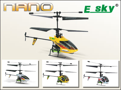 радиоуправляемый вертолет E-sky Nano 2.4G
