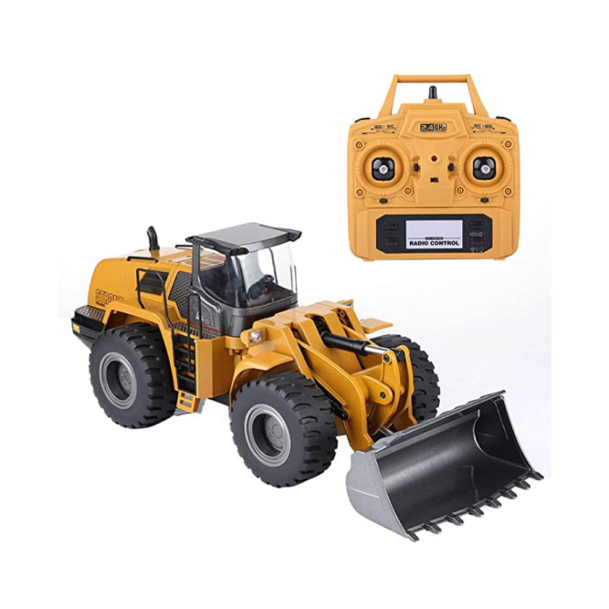 Радиоуправляемый погрузчик бульдозер HUI NA TOYS 1:14 2.4G - HN1583