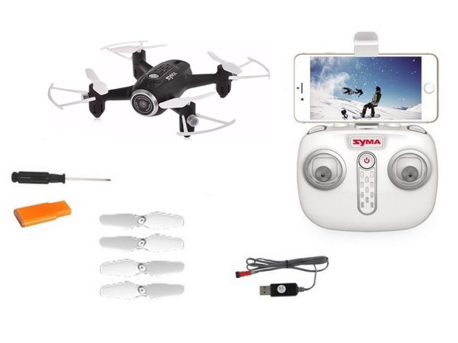 Радиоуправляемый квадрокоптер Syma X22SW Black FPV RTF 2.4G - SYMA-X22SW-BLACK