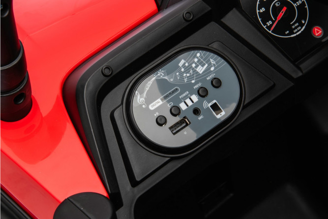 Детский электромобиль Багги (2WD, EVA, 24V, 130Вт) - AHL015-RED