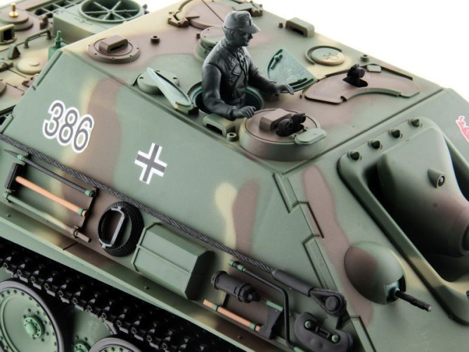 Радиоуправляемый танк Heng Long German Jangpanther V7.0 масштаб 1:16 2.4G - 3869-1-V7