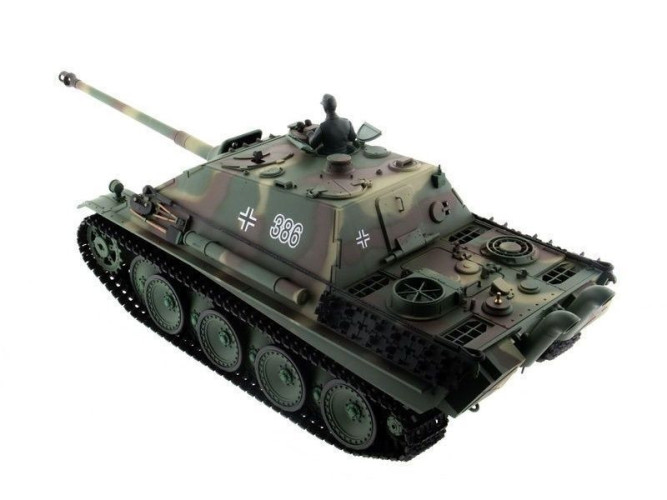 Радиоуправляемый танк Heng Long German Jangpanther V7.0 масштаб 1:16 2.4G - 3869-1-V7