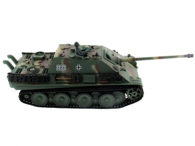 Радиоуправляемый танк Heng Long German Jangpanther V7.0 масштаб 1:16 2.4G - 3869-1-V7
