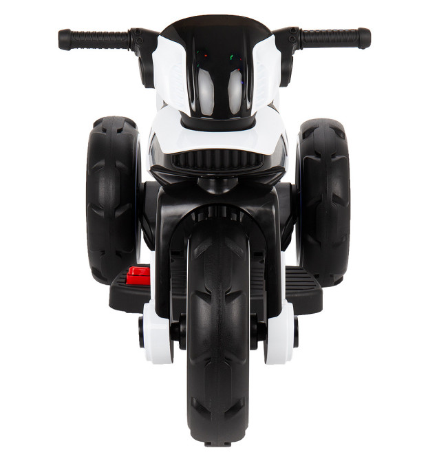 Детский мотоцикл на аккумуляторе Y-MAXI Police White - SW198A-WHITE