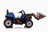 Детский электромобиль XMX трактор с ковшом (синий, EVA, пульт, 12V) - XMX611U-BLUE