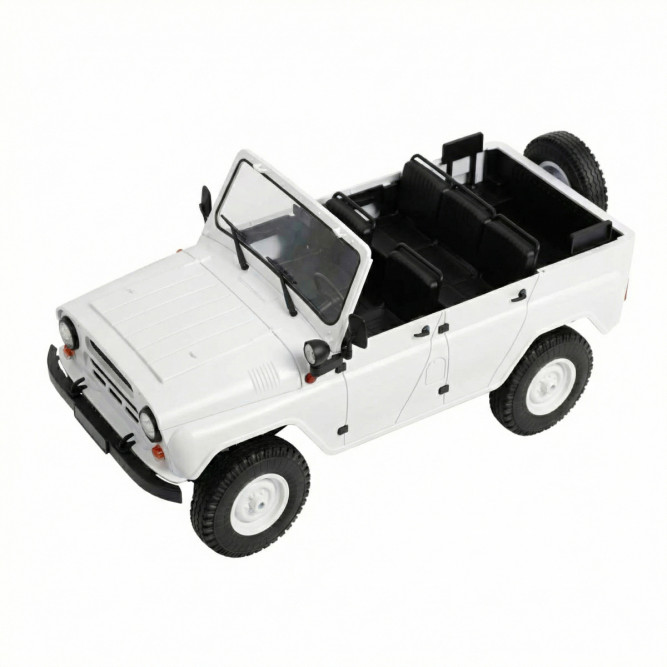 Радиоуправляемая машина УАЗ 469 белый 1:12 - WPLC94-WHITE