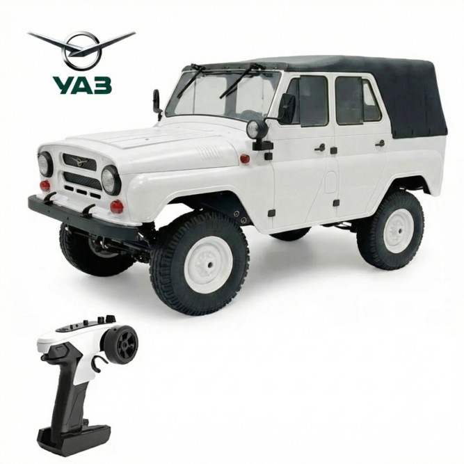 Радиоуправляемая машина УАЗ 469 белый 1:12 - WPLC94-WHITE