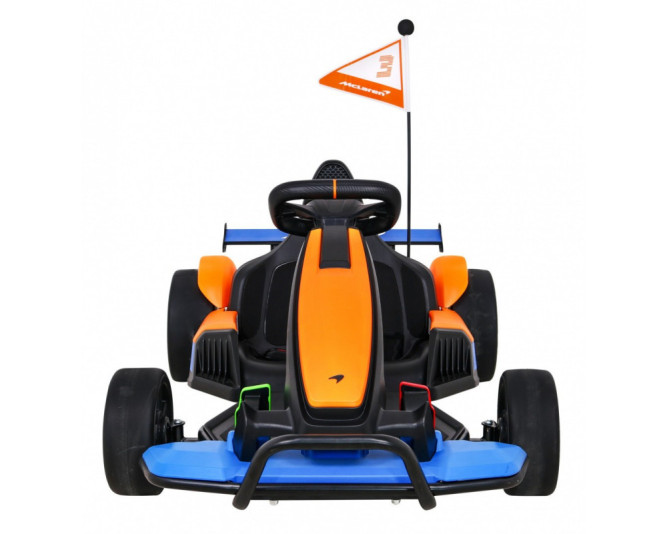 Детский электромобиль дрифт картинг Mclaren (лицензия, 12 км/ч, 24V) - BDM0930