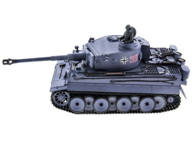 Радиоуправляемый танк Heng Long German Tiger MS version V7.0 масштаб 1:16 2.4G - 3818-1-UpgA-V7