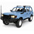 Радиоуправляемый внедорожник LC80 4WD  - WPLD-54-BLUE
