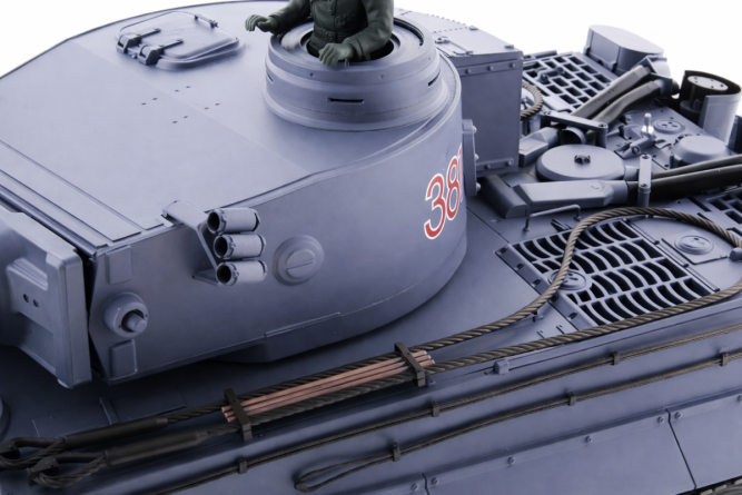 Радиоуправляемый танк Heng Long German Tiger V7.0 масштаб 1:16 2.4G - 3818-1-V7