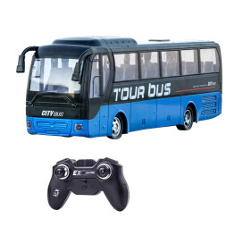Радиоуправляемый автобус (синий) - 666-699LA-BLUE
