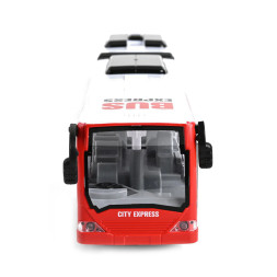 Радиоуправляемый автобус с гармошкой (красный) - 666-676NA-RED