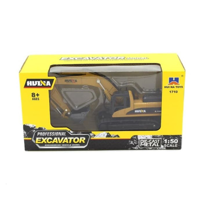 Металлический гусеничный экскаватор HuiNa Toys 1:50 - HN1710