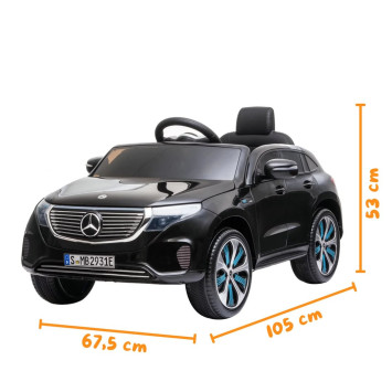 Детский электромобиль Mercedes EQC 400 12V 2WD - HL378-BLACK