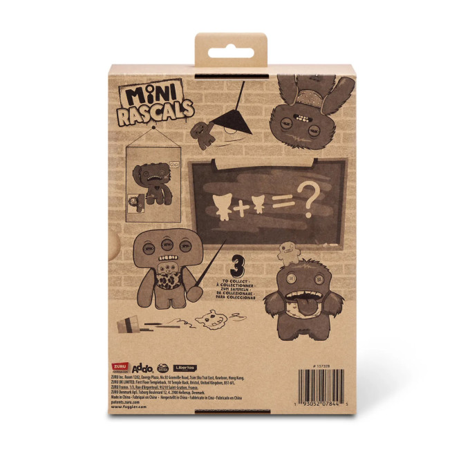 Мягкая игрушка FUGGLER Кальмар с малышом - 15732B