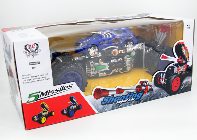 Радиоуправляемый автомобиль Каркадер синий - 333-NBS01