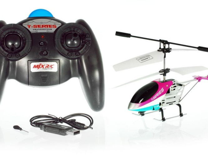 Радиоуправляемый вертолет MJX Thunderbird T38 Red - T38-R