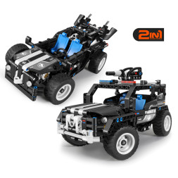 Конструктор военные машины QiHui 391 деталь (2в1 джип и багги) - QH6810