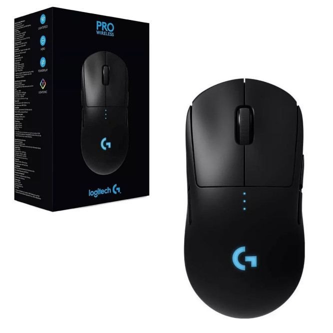 Беспроводная игровая мышь Logitech G Pro Wireless GPW1 Black - 910-005276