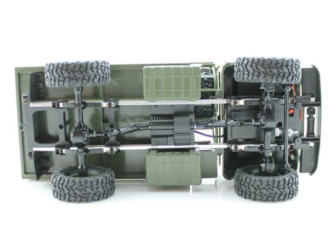 Радиоуправляемая грузовая машина WPL Зеленый 1:16 - WPLB-24