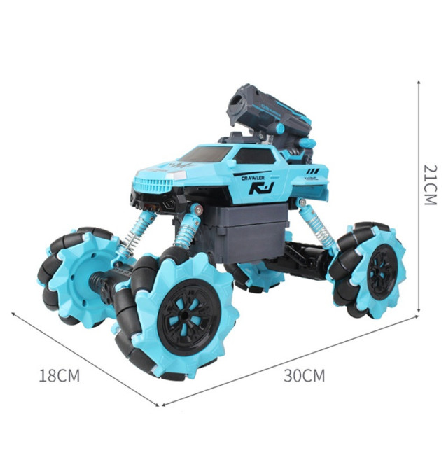 Радиоуправляемый краулер со сменным корпусом (3в1: стреляет водой, стрелами, пузыри) - 338-323