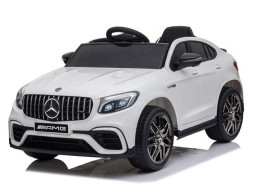 Электромобиль Mercedes-Benz GLC 63 AMG White 12V (полный привод, EVA)  - QLS-5688