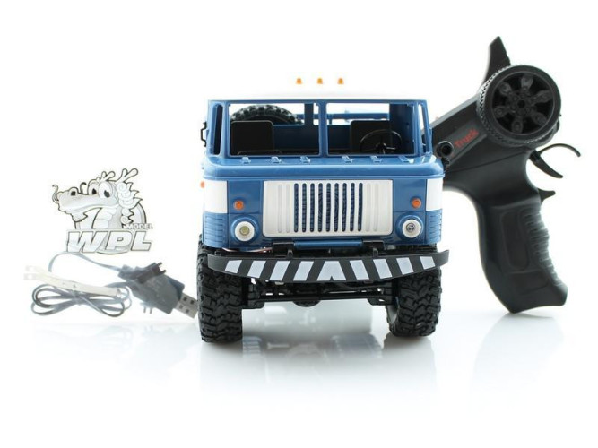 Радиоуправляемая грузовая машина WPL Синий 1:16 - WPLB-24
