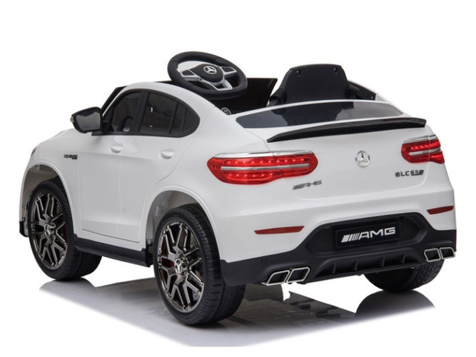 Электромобиль Mercedes-Benz GLC 63 AMG White 12V - QLS-5688