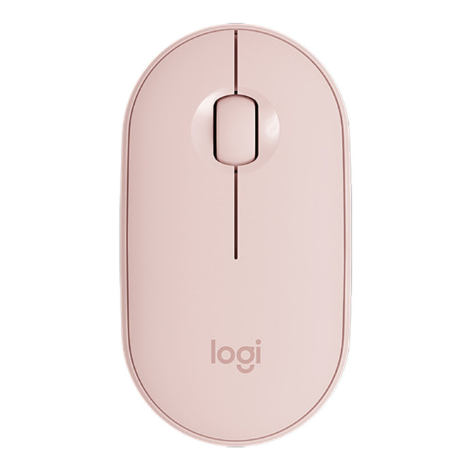 Беспроводная компактная мышь Logitech Pebble M350 Pink - 910-005575