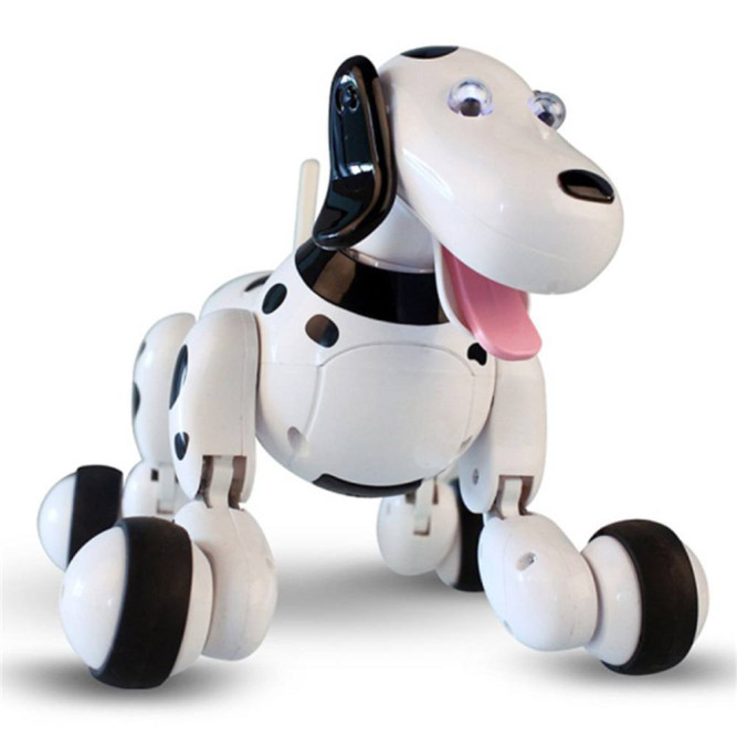 Радиоуправляемая робот-собака HappyCow Smart Dog Black - 777-338