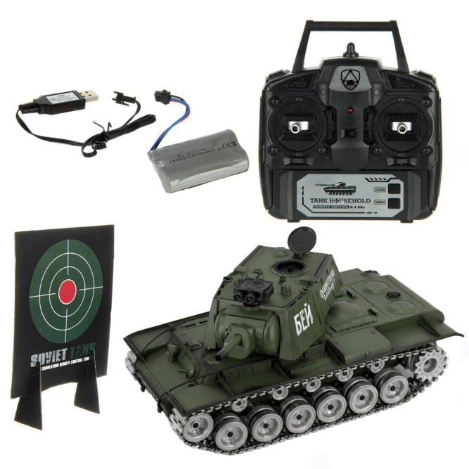 Радиоуправляемый танк R-WINGS Советский КВ-1 - RWG021-844PRO