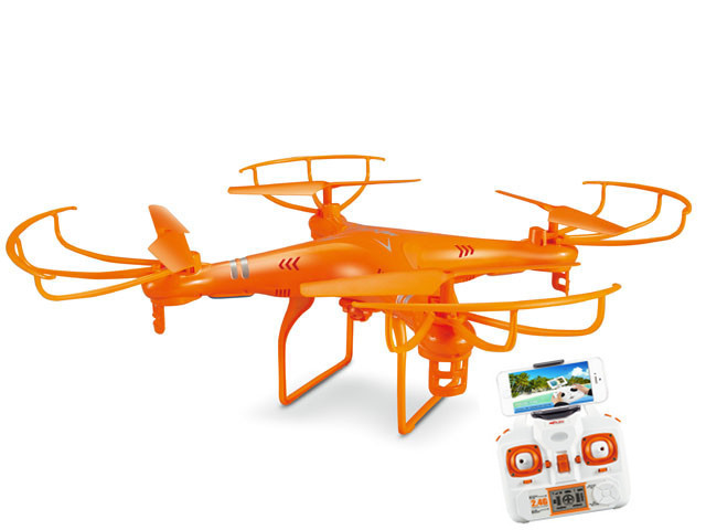 Радиоуправляемый квадрокоптер MJX X705C HD FPV Orange 2.4G - X705C