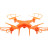 Радиоуправляемый квадрокоптер MJX X705C HD FPV Orange 2.4G - X705C
