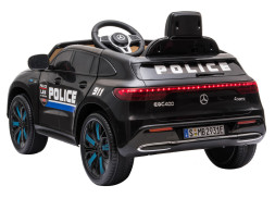 Детский электромобиль Mercedes Benz Police EQC 400 4MATIC - HL378-BLACK