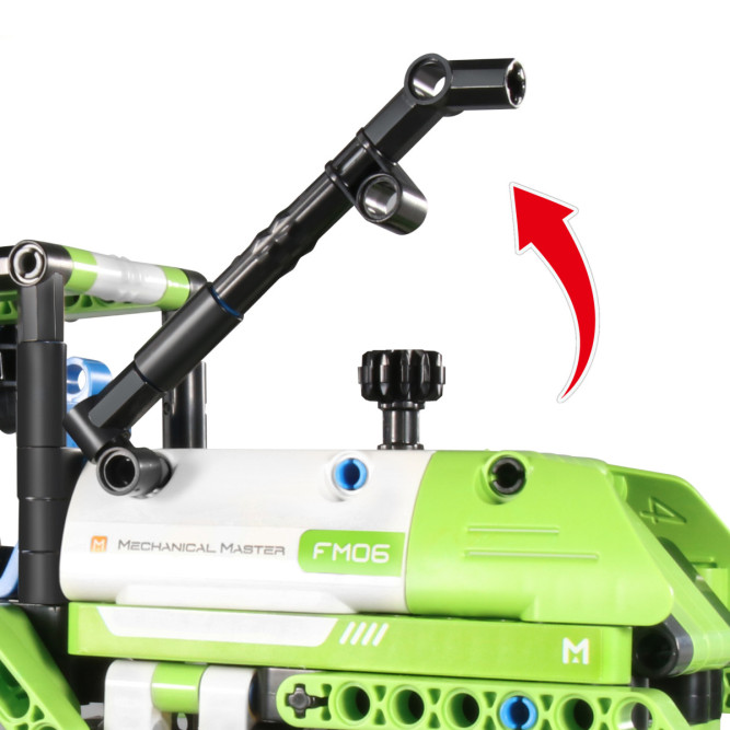 Конструктор сельхозтехника QiHui 335 деталей (2в1 трактор и комбайн) - QH6806