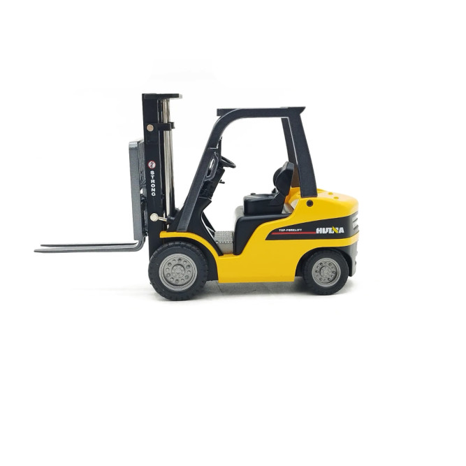 Металлический вилочный погрузчик HuiNa 1:50 - HN1738-YELLOW