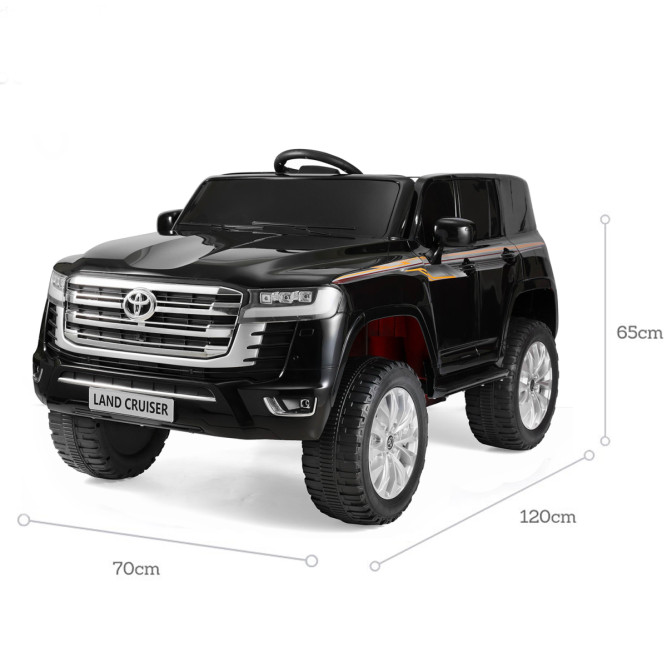 Детский электромобиль Toyota Land Cruiser 24V 4WD - LC-300-BLACK