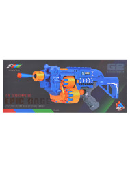 Автомат черный на батарейках с мягкими пулями - G2B