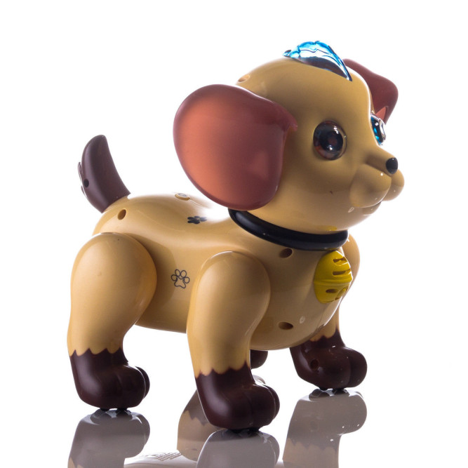 Радиоуправляемый робот собачка Умный Я (коричневый) - ZYA-A2744-1