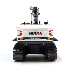 Радиоуправляемый экскаватор белый HUI NA TOYS масштаб 1:14 2.4G - HN1594-WHITE