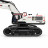 Радиоуправляемый экскаватор белый HUI NA TOYS масштаб 1:14 2.4G - HN1594-WHITE