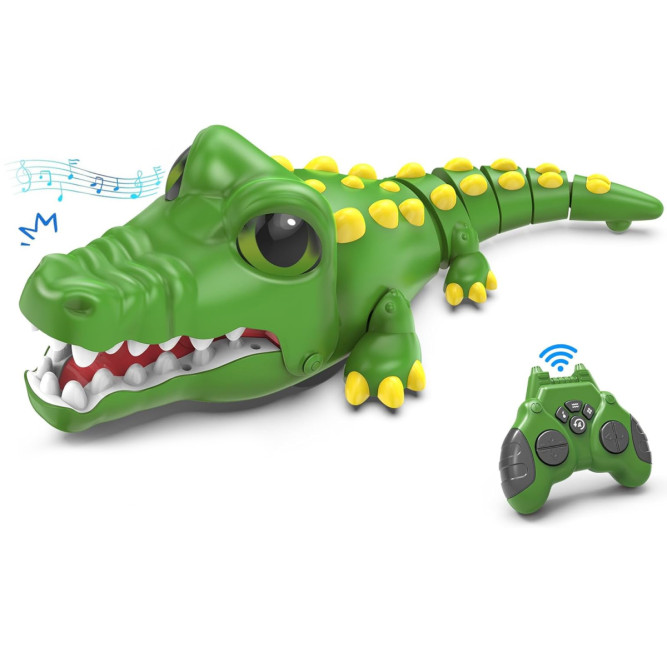 Игрушечный крокодил на пульте управления (39.5 см, акб) - CS-YS07