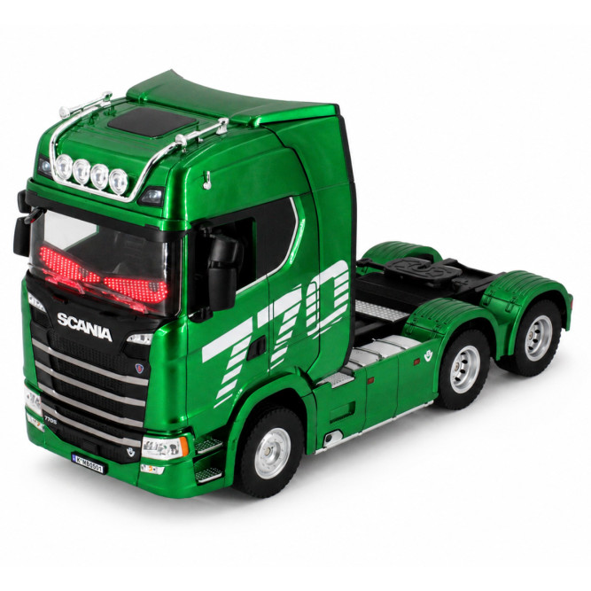 Радиоуправляемый тягач Scania HUINA масштаб 1:18 - HN1501PRO-GREEN