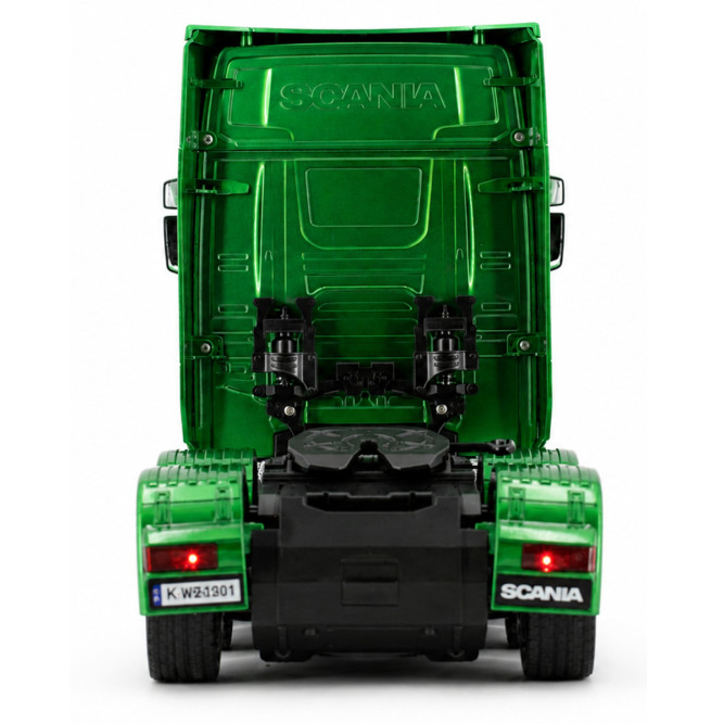 Радиоуправляемый тягач Scania HUINA масштаб 1:18 - HN1501PRO-GREEN