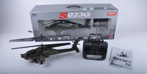 Радиоуправляемый вертолет Syma Apache AH-64 - S023G