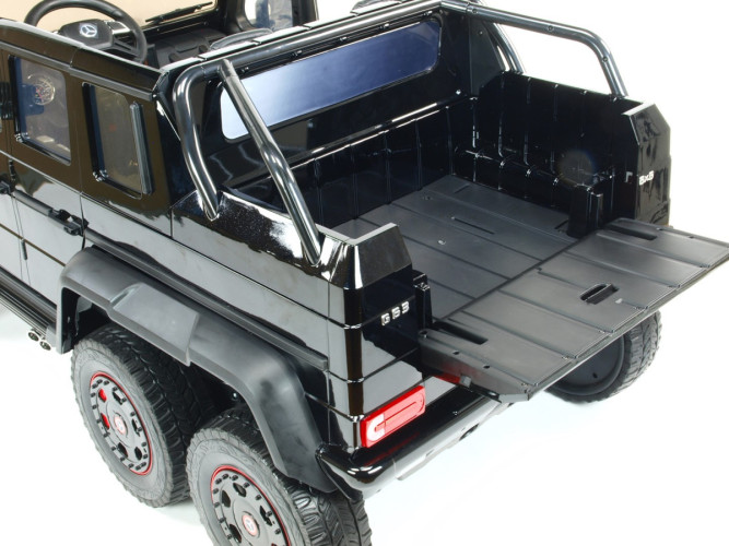Двухместный электромобиль Mercedes Benz G63 6x6 4WD - ABL1801-BLACK-PAINT