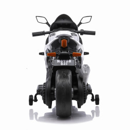 Детский электромотоцикл Ducati (12V, EVA, ручка газа, спидометр) - FT-821-WHITE