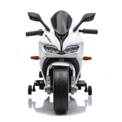 Детский электромотоцикл Ducati (12V, EVA, ручка газа, спидометр) - FT-821-WHITE